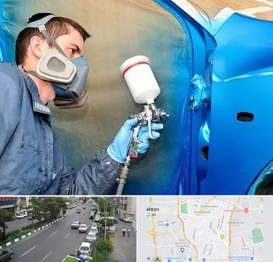 آموزشگاه صافکاری و نقاشی در ستارخان 