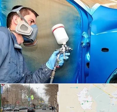 آموزشگاه صافکاری و نقاشی در نظرآباد کرج