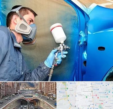 آموزشگاه صافکاری و نقاشی در منطقه 10 تهران