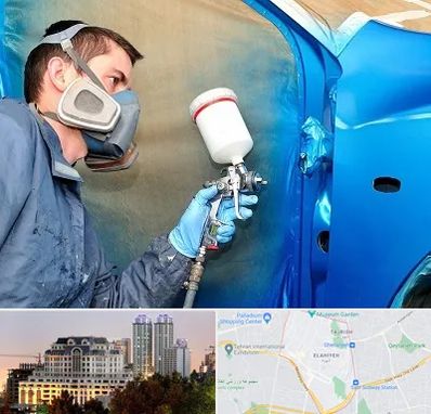 آموزشگاه صافکاری و نقاشی در فرشته 