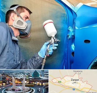 آموزشگاه صافکاری و نقاشی در زنجان