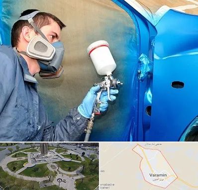 آموزشگاه صافکاری و نقاشی در ورامین