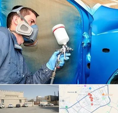 آموزشگاه صافکاری و نقاشی در نواب اسلامشهر