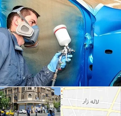 آموزشگاه صافکاری و نقاشی در لاله زار