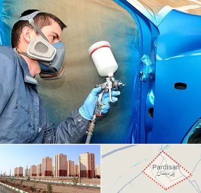 آموزشگاه صافکاری و نقاشی در پردیسان قم