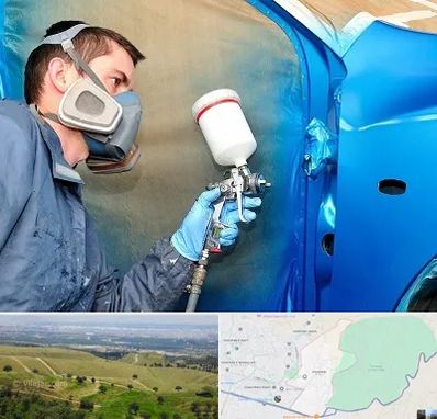 آموزشگاه صافکاری و نقاشی در سوهانک