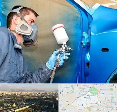 آموزشگاه صافکاری و نقاشی در منطقه 19 تهران