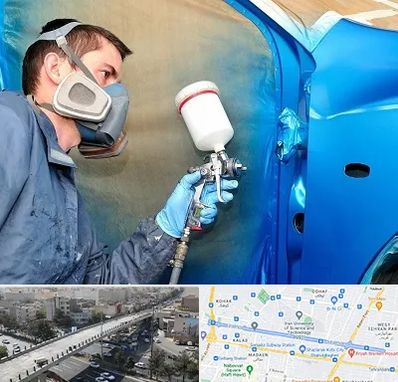 آموزشگاه صافکاری و نقاشی در فرجام