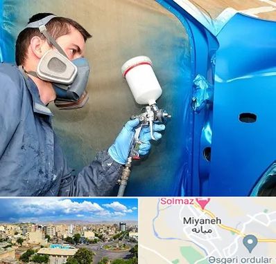 آموزشگاه صافکاری و نقاشی در میانه