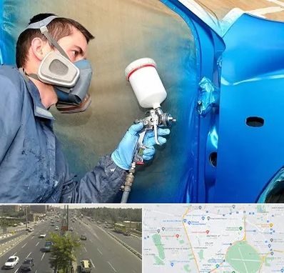 آموزشگاه صافکاری و نقاشی در منطقه 17 تهران