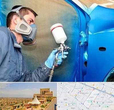 آموزشگاه صافکاری و نقاشی در هاشمیه مشهد