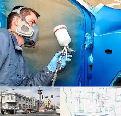 آموزشگاه صافکاری و نقاشی در 17شهریور