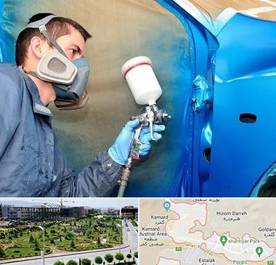 آموزشگاه صافکاری و نقاشی در پردیس