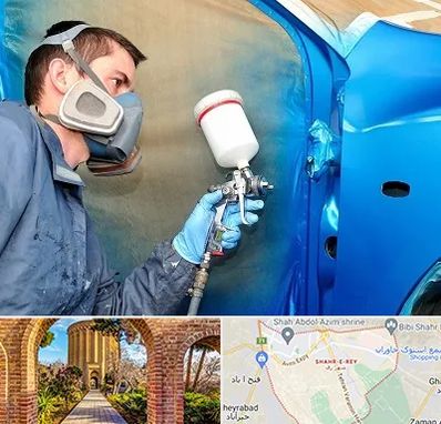 آموزشگاه صافکاری و نقاشی در شهر ری