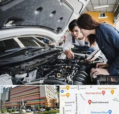 آموزشگاه تعمیرات خودروهای خارجی در سهروردی 