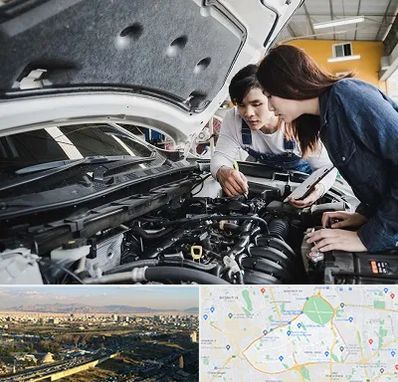آموزشگاه تعمیرات خودروهای خارجی در منطقه 19 تهران