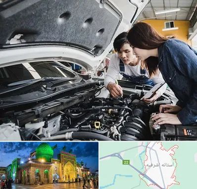 آموزشگاه تعمیرات خودروهای خارجی در آستانه اشرفیه