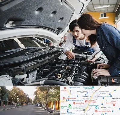 آموزشگاه تعمیرات خودروهای خارجی در شریعتی 