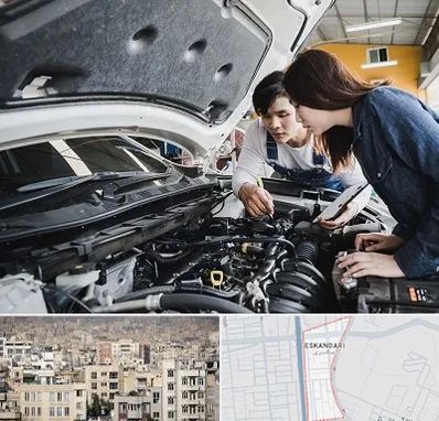 آموزشگاه تعمیرات خودروهای خارجی در اسکندری