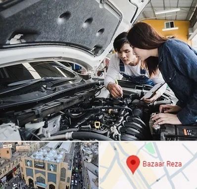 آموزشگاه تعمیرات خودروهای خارجی در بازار رضا مشهد