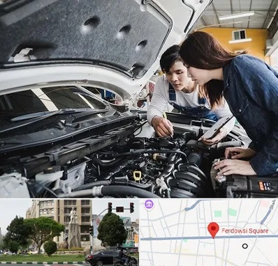 آموزشگاه تعمیرات خودروهای خارجی در میدان فردوسی تهران