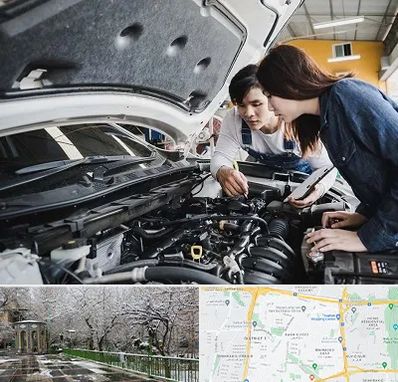 آموزشگاه تعمیرات خودروهای خارجی در باغ فیض