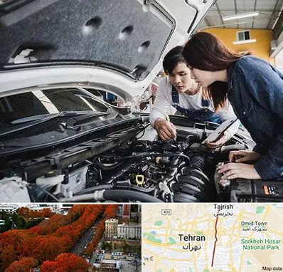 آموزشگاه تعمیرات خودروهای خارجی در ولیعصر 