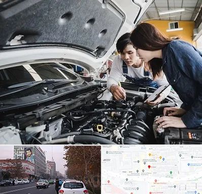 آموزشگاه تعمیرات خودروهای خارجی در کارگر شمالی