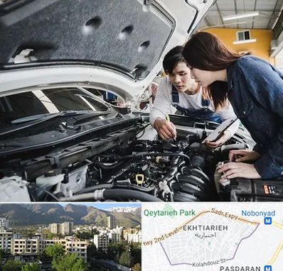 آموزشگاه تعمیرات خودروهای خارجی در اختیاریه 