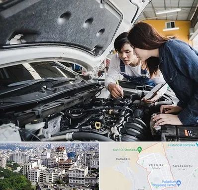 آموزشگاه تعمیرات خودروهای خارجی در ولنجک 