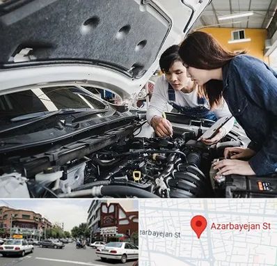 آموزشگاه تعمیرات خودروهای خارجی در خیابان آذربایجان