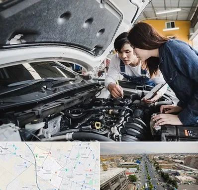 آموزشگاه تعمیرات خودروهای خارجی در حصارک کرج