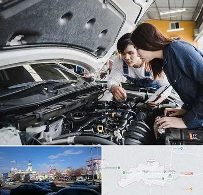 آموزشگاه تعمیرات خودروهای خارجی در ماهدشت کرج