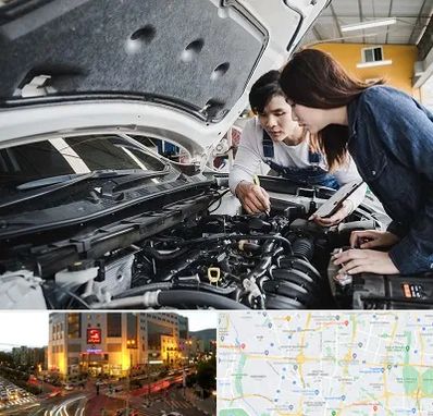 آموزشگاه تعمیرات خودروهای خارجی در جنت آباد تهران 