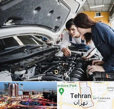 آموزشگاه تعمیرات خودروهای خارجی در صادقیه 