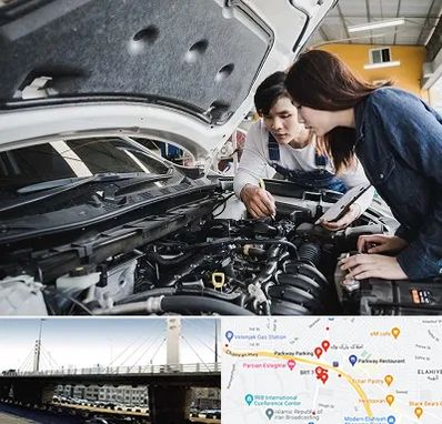 آموزشگاه تعمیرات خودروهای خارجی در پارک وی 