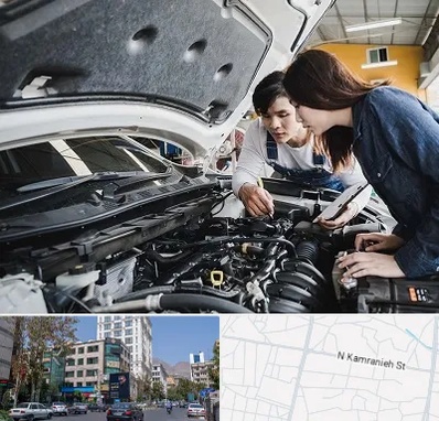 آموزشگاه تعمیرات خودروهای خارجی در کامرانیه
