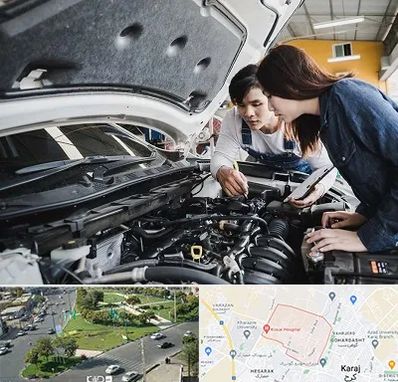 آموزشگاه تعمیرات خودروهای خارجی در شاهین ویلا کرج