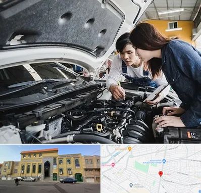 آموزشگاه تعمیرات خودروهای خارجی در زنبیل آباد قم