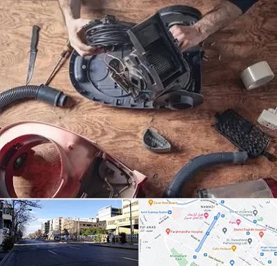 آموزشگاه تعمیرات جاروبرقی در خیابان ملاصدرا شیراز