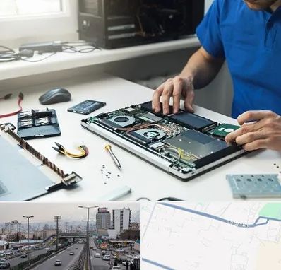 آموزشگاه تعمیرات کامپیوتر در بلوار ارتش