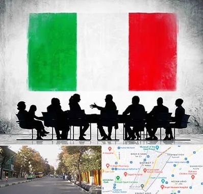 آموزشگاه زبان ایتالیایی در شریعتی