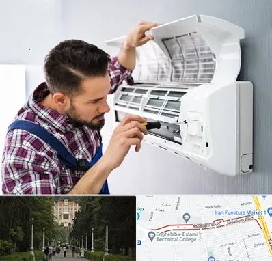 آموزشگاه تعمیرات کولر گازی در بلوار معلم رشت 