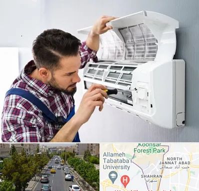 آموزشگاه تعمیرات کولر گازی در شهران 