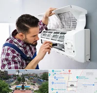 آموزشگاه تعمیرات کولر گازی در بهارستان 