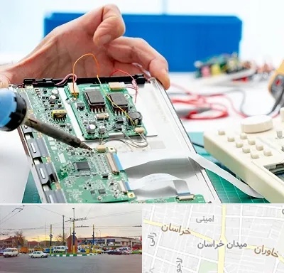 آموزشگاه تعمیرات تجهیزات پزشکی در میدان خراسان