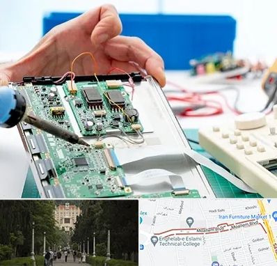 آموزشگاه تعمیرات تجهیزات پزشکی در بلوار معلم رشت 