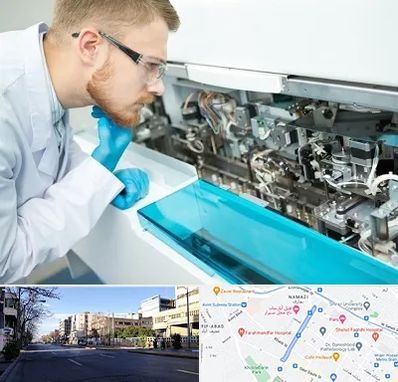 آموزشگاه تعمیرات تجهیزات آزمایشگاهی در خیابان ملاصدرا شیراز