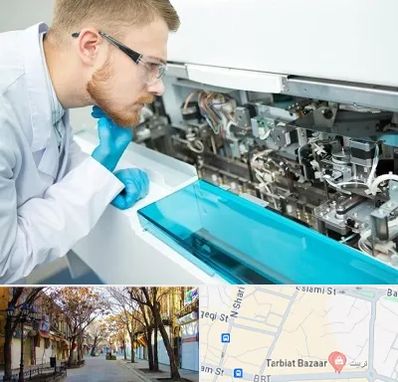 آموزشگاه تعمیرات تجهیزات آزمایشگاهی در تربیت تبریز