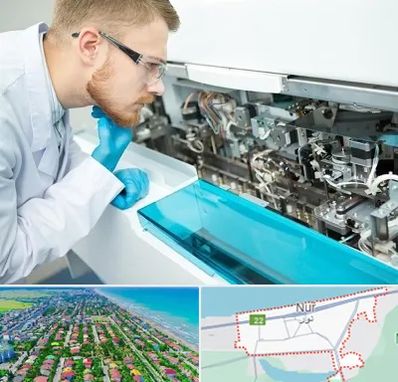 آموزشگاه تعمیرات تجهیزات آزمایشگاهی در نور
